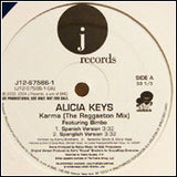 Alicia Keys : Karma (The Reggaeton Mix) (12", Promo)