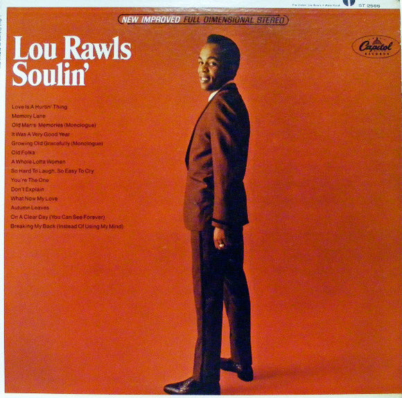 Lou Rawls : Soulin' (LP, Album, Spe)