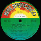 Cold Blood : Cold Blood (LP, Album, PR )