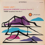 Franz Liszt - Radio-Symphonie-Orchester Berlin, Artur Rother / Berliner Philharmoniker, Fritz Zaun : Mountain Symphony - Symphonic Poem No. 1 / Tasso - Symphonic Poem No. 2 (LP)