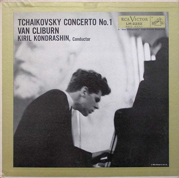 Pyotr Ilyich Tchaikovsky, Van Cliburn, Kiril Kondrashin : Concerto No. 1 (LP, Album, Mono, Ind)