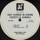 Cozzetti & Gemmill Quartet : Soft Flower In Spring (LP, Promo)