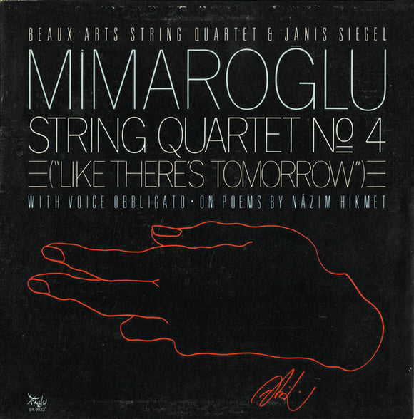 Ilhan Mimaroglu - Beaux Arts String Quartet & Janis Siegel : String Quartet No. 4 (