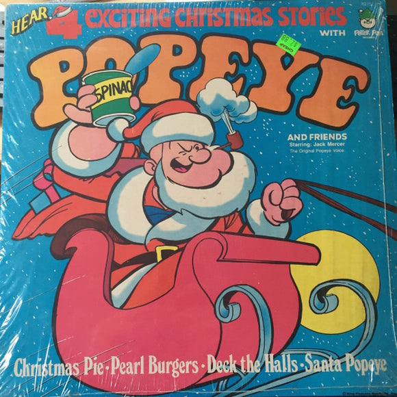 Popeye And Friends : 4 Exciting Christmas Stories (LP)