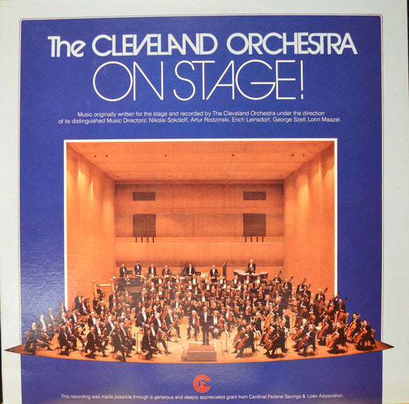 The Cleveland Orchestra : On Stage! (LP, Comp, Gat)