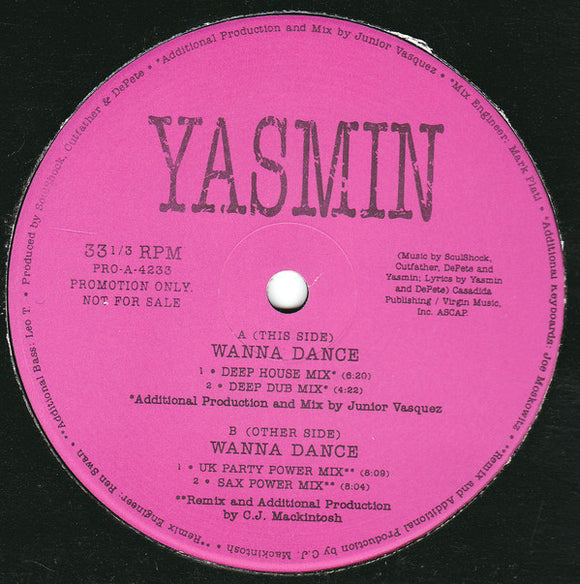 Yasmin (2) : Wanna Dance (12