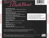 The J. Geils Band : Best Of The J. Geils Band (CD, Comp)