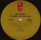 Lou Rawls : Sit Down And Talk To Me (LP, Album)