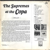 The Supremes : The Supremes At The Copa (LP, Album, Mono, Roc)