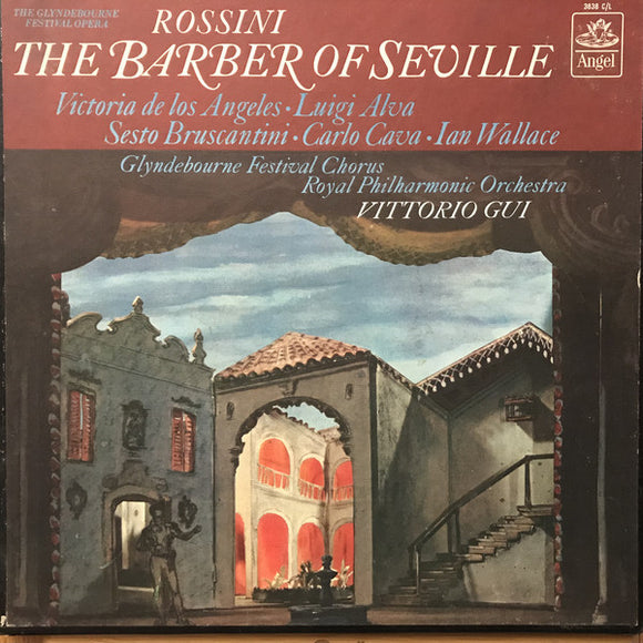 Gioacchino Rossini / Vittorio Gui / The Royal Philharmonic Orchestra / Glyndebourne Festival Chorus / Victoria De Los Angeles / Luigi Alva / Sesto Bruscantini / Carlo Cava / Ian Wallace (3) : The Barber Of Seville (3xLP + Box)