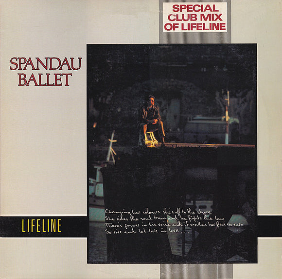 Spandau Ballet : Lifeline (Special Club Mix) (12