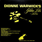 Dionne Warwick : Dionne Warwick's Golden Hits - Part One (LP, Comp)