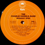 The Charlie Daniels Band : Midnight Wind (LP, Album, Ter)