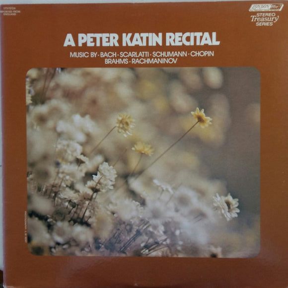 Peter Katin : Peter Katin Recital (LP, Album)