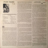 Joan Baez : Joan Baez Vol. 2 (LP, Album, Mono)