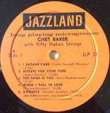 Chet Baker : Chet Baker With Fifty Italian Strings (LP, Album, Mono)