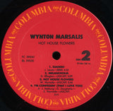 Wynton Marsalis : Hot House Flowers (LP, Album, Pit)