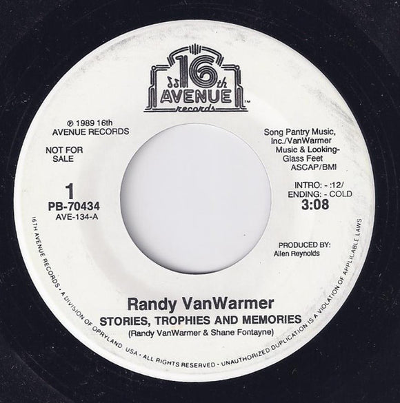 Randy Vanwarmer : Stories, Trophies And Memories (7