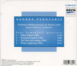 George Tsontakis, James DePreist, Orchestre Philharmonique De Monte-Carlo : Four Symphonic Quartets (CD, Album)