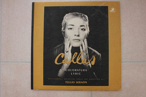 Maria Callas, Philharmonia Orchestra, Tullio Serafin : Coloratura-Lyric (LP, Album, Mono)