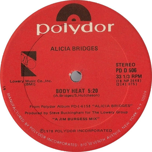 Alicia Bridges : Body Heat (12