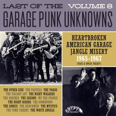 Various : Last Of The Garage Punk Unknowns Volume 8 (LP, Comp, Gat)