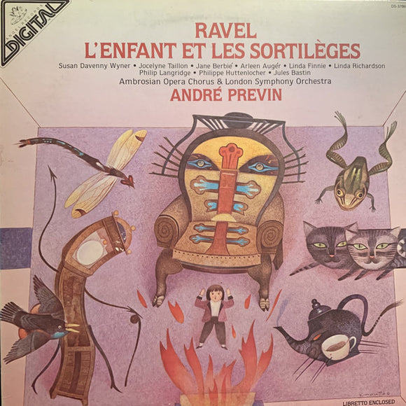 Maurice Ravel, André Previn : L'Enfant Et Les Sortilèges (LP)