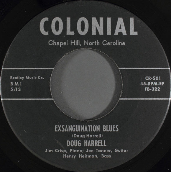 Doug Harrell : Exsanguination Blues (7