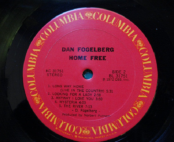 Buy Dan Fogelberg : Home Free (LP, Album, Pit) Online for a