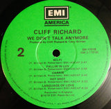 Cliff Richard : We Don't Talk Anymore (LP, Album, Win)