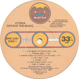 Utopia (5) : Deface The Music (LP, Album, Win)