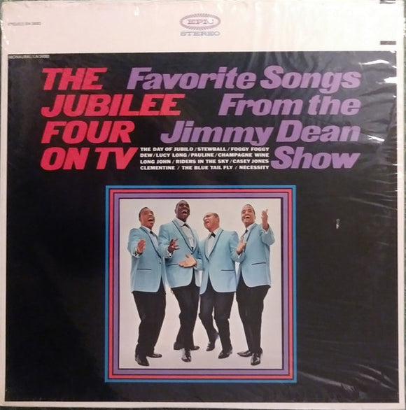 Jubilee Four : The Jubilee Four On TV (Favorite Songs From The Jimmy Dean Show) (LP, Album)