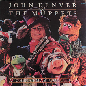 John Denver & The Muppets : A Christmas Together (LP, RE, Gat)