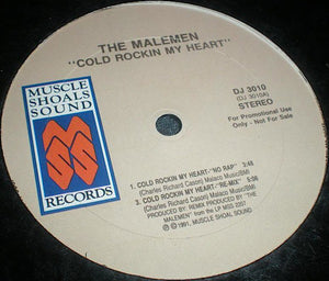 The Malemen : Cold Rockin My Heart (12", Promo)