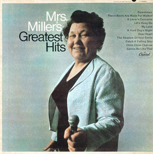 Mrs. Elva Miller : Mrs. Miller's Greatest Hits (LP, Album, Mono)