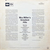 Mrs. Elva Miller : Mrs. Miller's Greatest Hits (LP, Album, Mono)