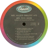 Mrs. Elva Miller : Mrs. Miller's Greatest Hits (LP, Album, Mono)