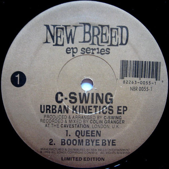 C-Swing : Urban Kinetics EP (12