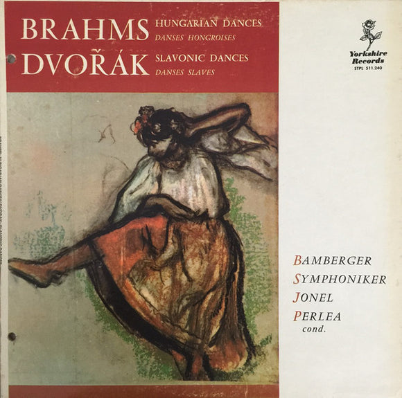 Johannes Brahms / Antonín Dvořák : Brahms: Hungarian Dances/Dvořák: Slavonic Dances (LP, Album, RE)