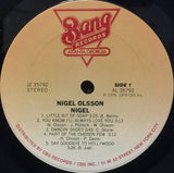 Nigel Olsson : Nigel (LP, Album, Pit)