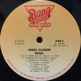 Nigel Olsson : Nigel (LP, Album, Pit)