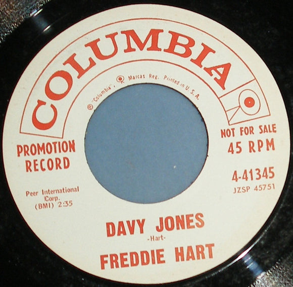 Freddie Hart : Davy Jones (7