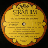 Sir Thomas Beecham, Royal Philharmonic Orchestra*, French National Radio Orchestra* : The Inimitable Sir Thomas (LP, Album)