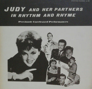 Judy Garland : Judy And Her Partners In Rhythm And Rhyme.Previously Unreleased Performances  (LP)