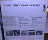 Lenny Welch : Rags To Riches (LP, Album, Mono)