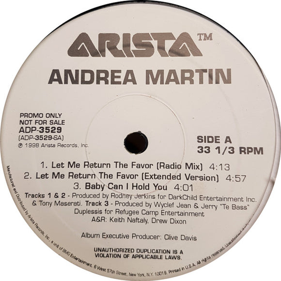 Andrea Martin : Let Me Return The Favor (12