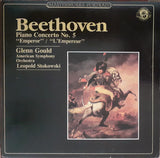 Ludwig van Beethoven - Glenn Gould, The American Symphony Orchestra, Leopold Stokowski : Piano Concerto No. 5 "Emperor" / "L'Empereur" (LP, RM)