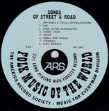 Various : Songs Of Street And Road (LP, Comp, Mono)