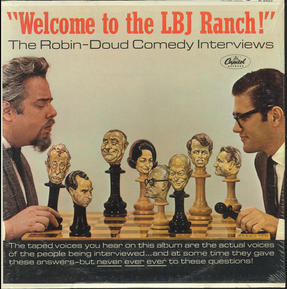 Earle Doud And Alen Robin : Welcome To The LBJ Ranch! (LP, Mono)