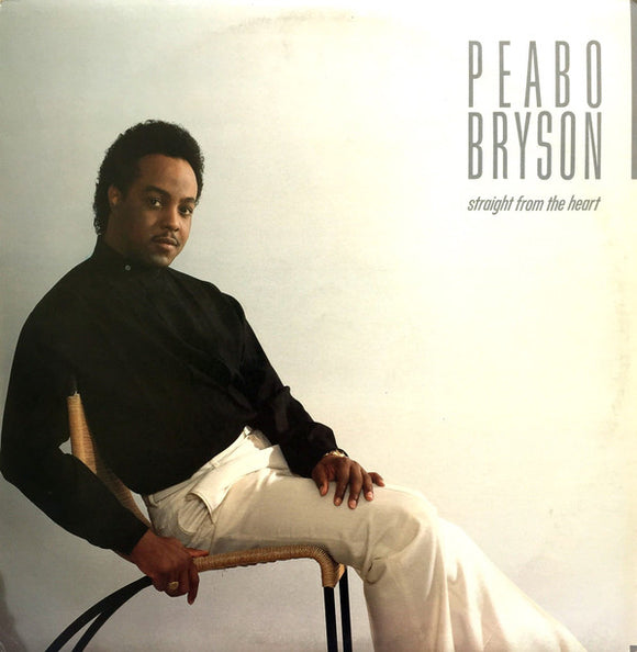 Peabo Bryson : Straight From The Heart (LP, Album, Promo, Spe)